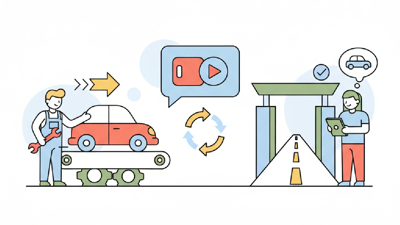 Flat vector illustration about What Does Run and Drive Mean on Copart — Real Guide for salvage auction flippers